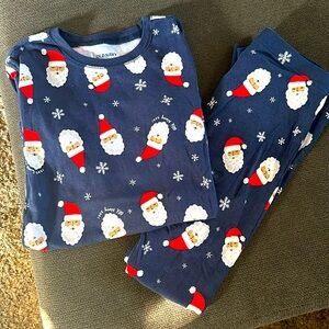 Old Navy Santa Pajama Set